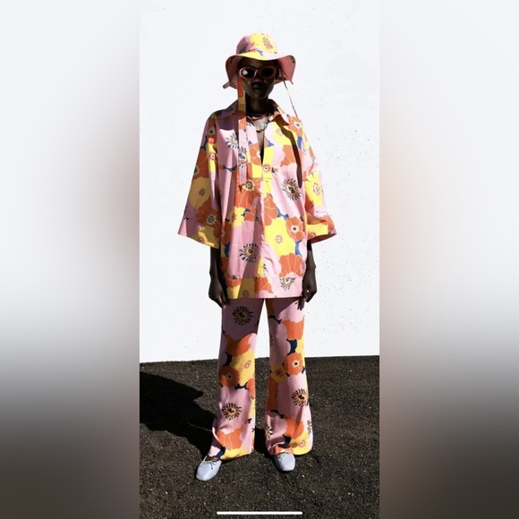 NWOT Zara multicolored floral print SET πΈ - Picture 10 of 10